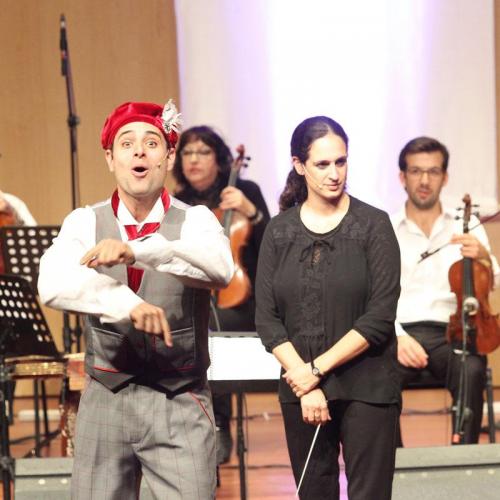 מתוך המופע: ילדות ישראלית בסגנון אוריינטלי